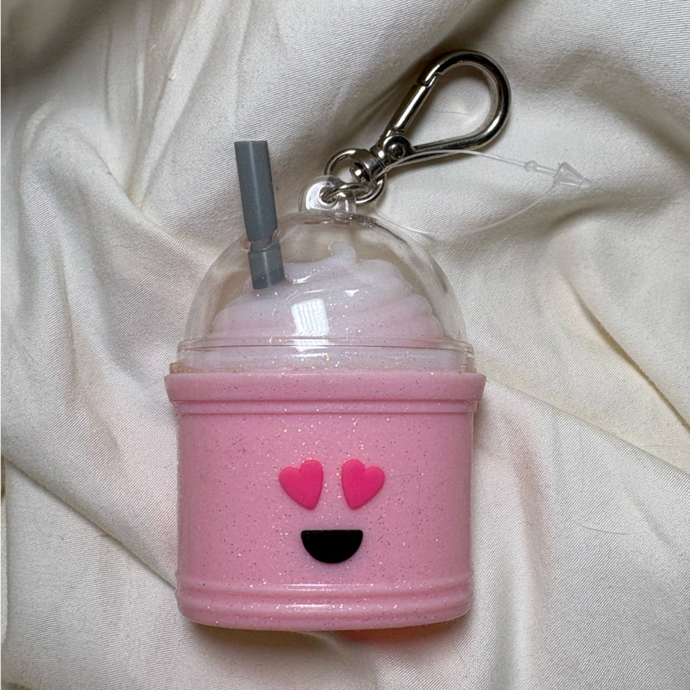 NWOT Bath & Body Works Pink Milkshake Hand Sanitizer Holder